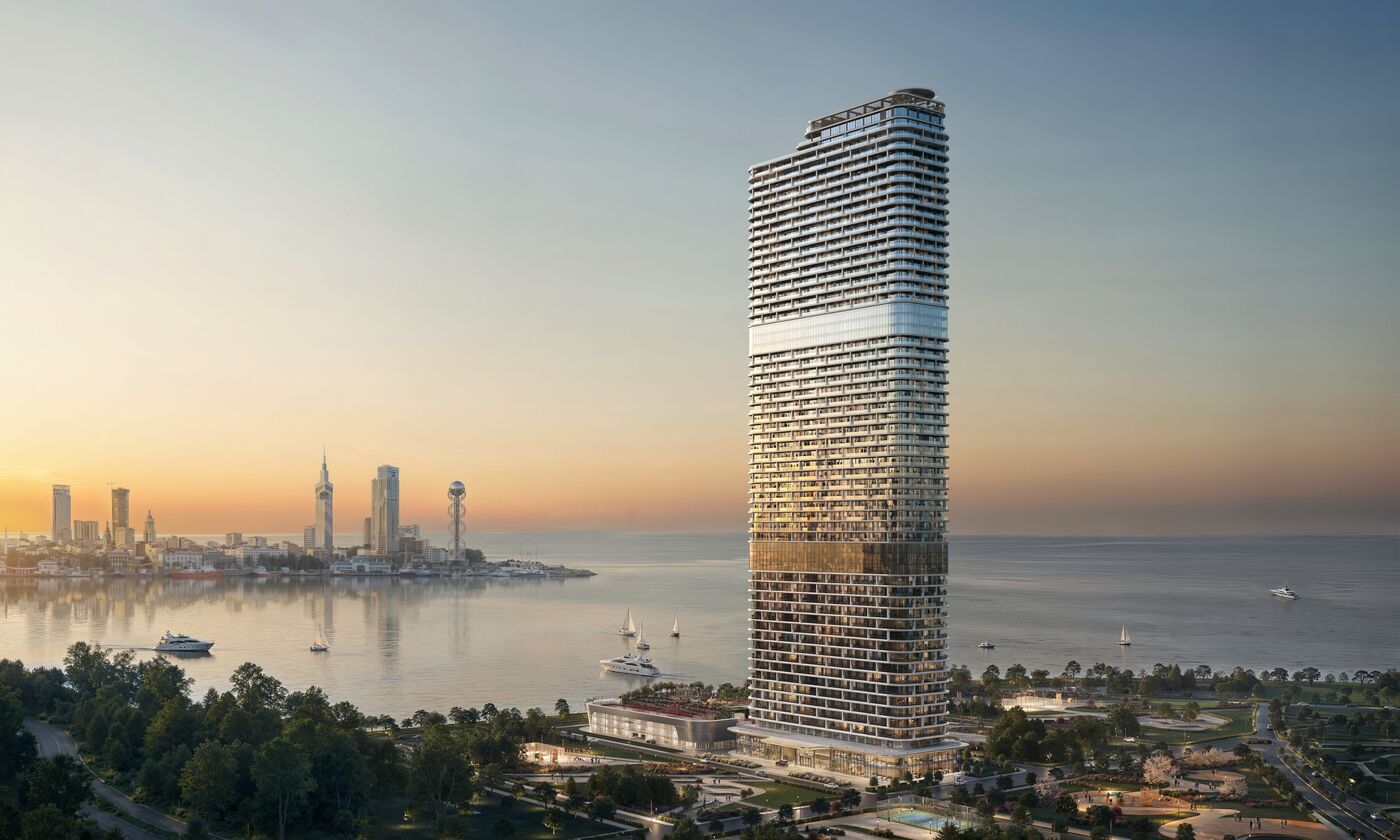 The First Tower на закате